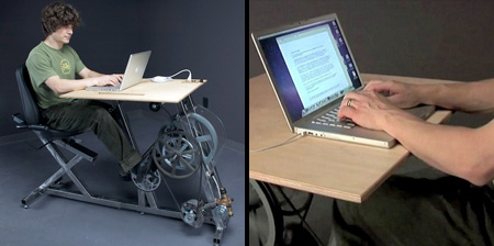 Pedal Powered Workstation