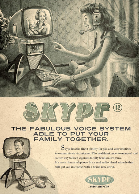 Retro Skype