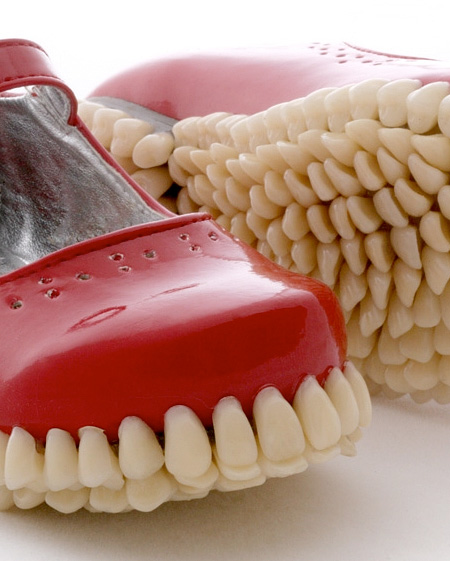 Girls Shoes with Teeth