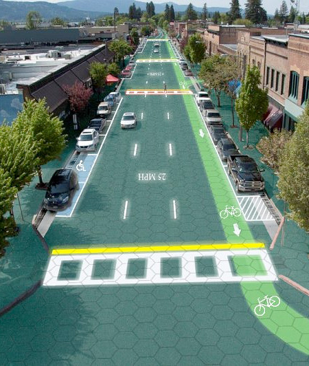 Solar Powered Road