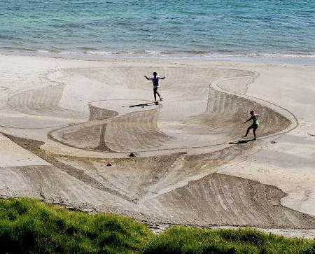 3D Beach Art