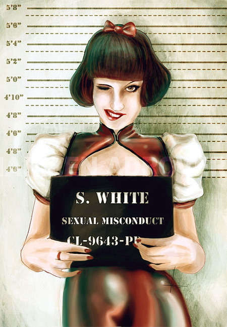 Snow White Mugshot