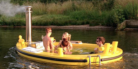 Hot Tub Jacuzzi Boat