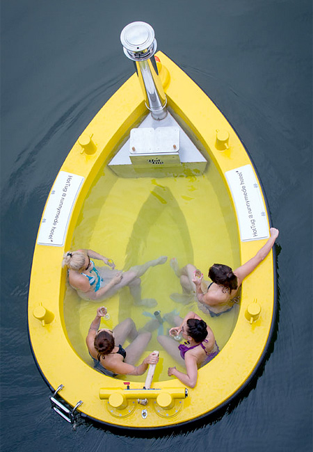 Floating Hot Tub