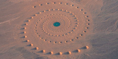 Sand Art in the Desert