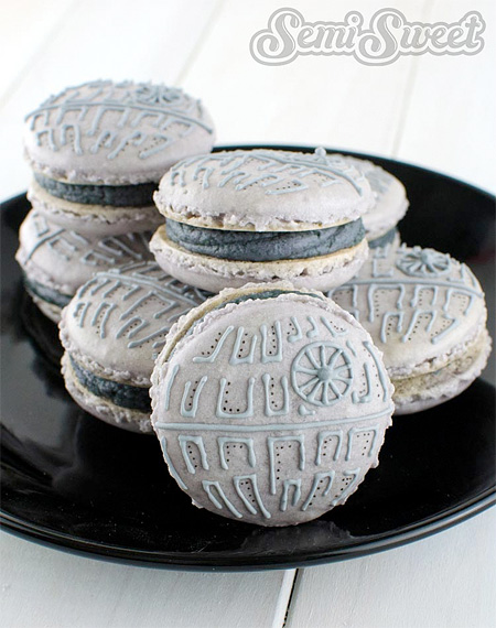 Death Star Macarons