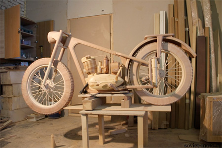 Wood Motorcycle