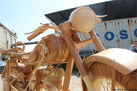 Bike Made of Wood