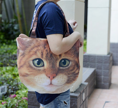 Yellow Cat Bag