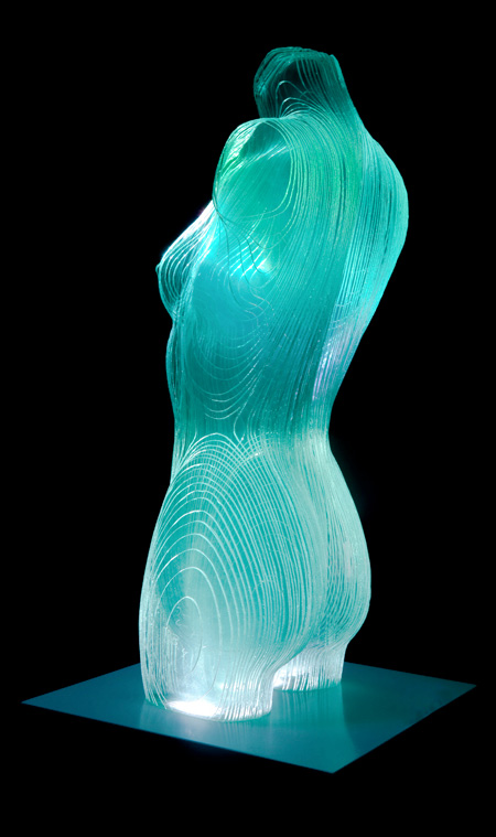 3D Glass Sculptures