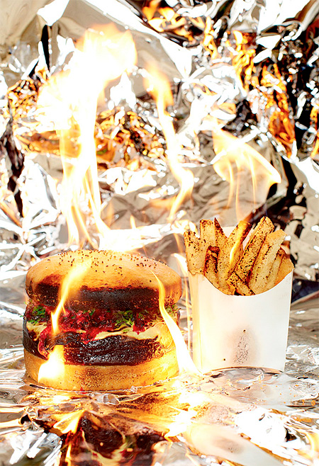 Burning Fast Food