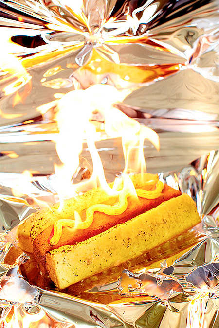 Burning Hot Dog