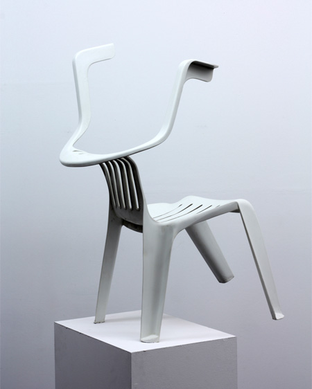 Chair Sculptures by Bert Loeschner