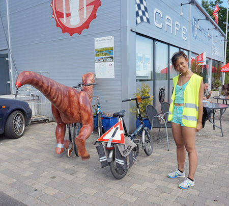 Dinosaur Shaped Bicycle