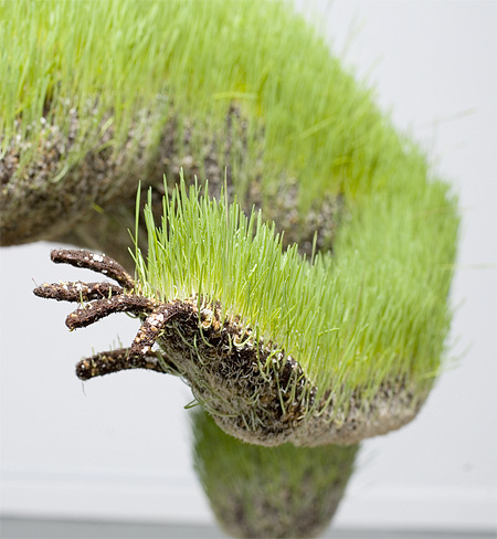 Grass Art by Mathilde Roussels