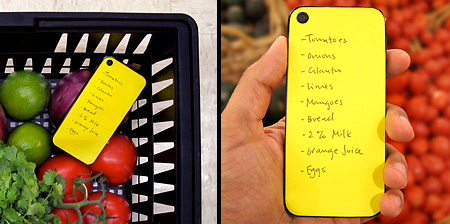 iPhone Sticky Notes