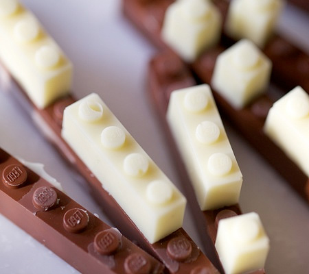 Edible Chocolate LEGO