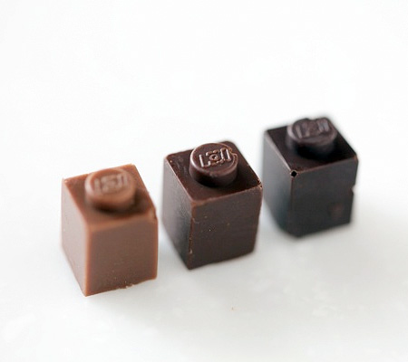 Chocolate LEGO Blocks