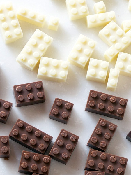 Chocolate LEGO Bricks