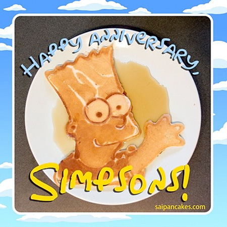 Bart Simpson Pancake