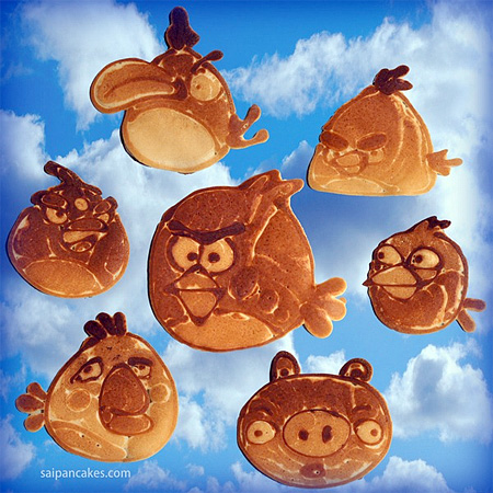 Angry Birds Pancakes