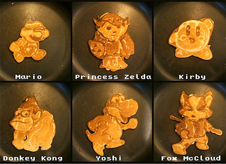 Nintendo Pancakes