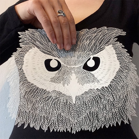 Paper Artwork by Maude White