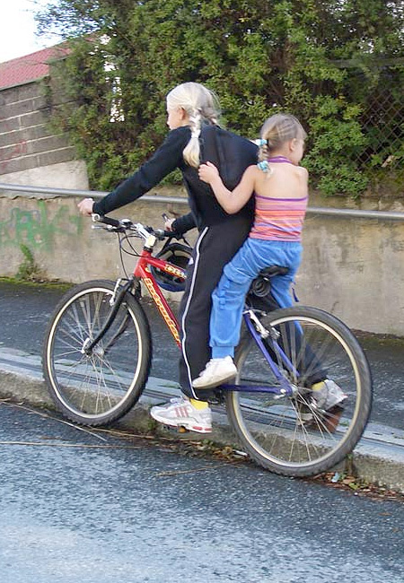 Bicycle Elevator in Norway