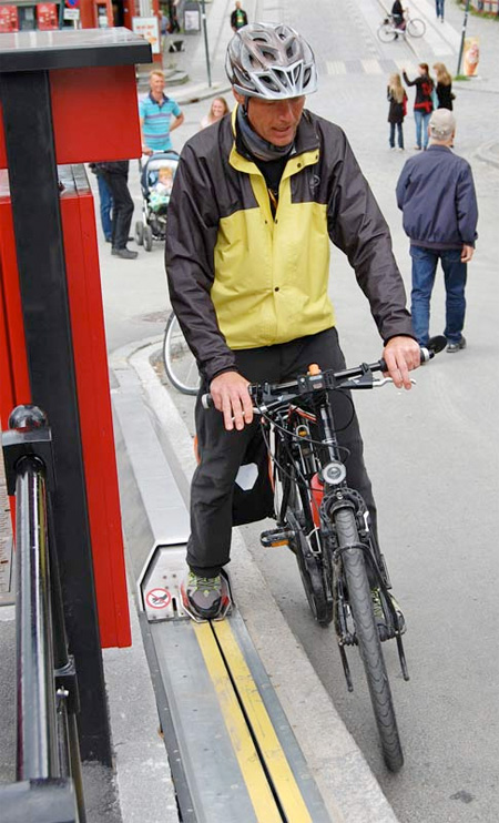 Bicycle Lift in Norway