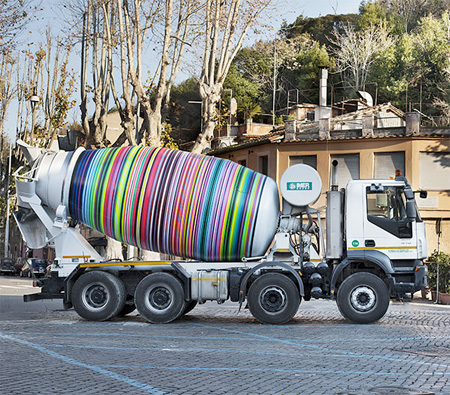 Cement Truck Art