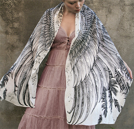 Scarves with Wings