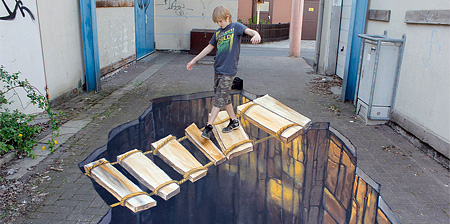 3D Street Art by Nikolaj Arndt