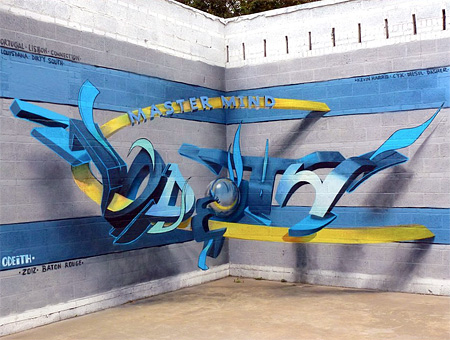 Odeith Anamorphic Graffiti