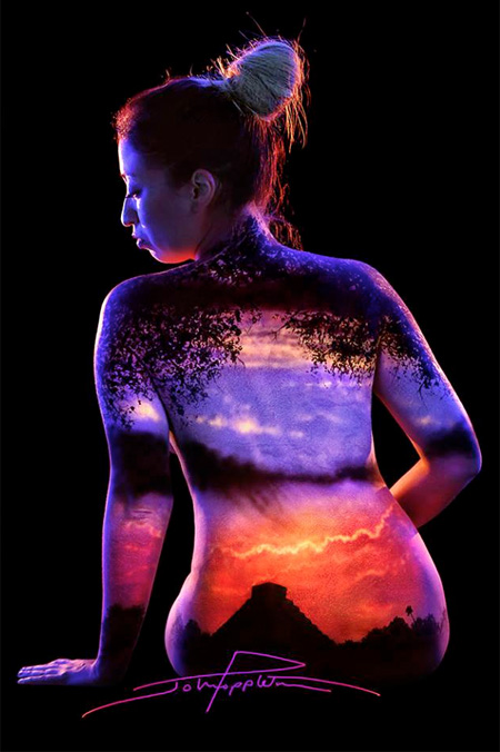 Body Paintings by John Poppleton