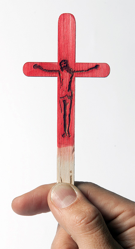 Crucifixion Popsicle