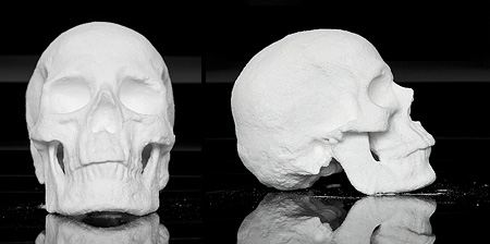 Skull Made of Cocaine