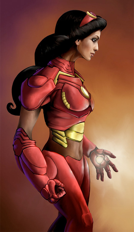 Jasmine Iron Man