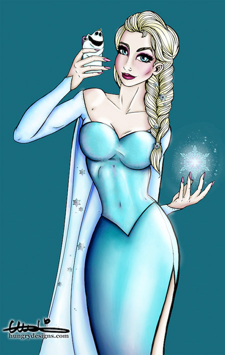 Elsa Selfie