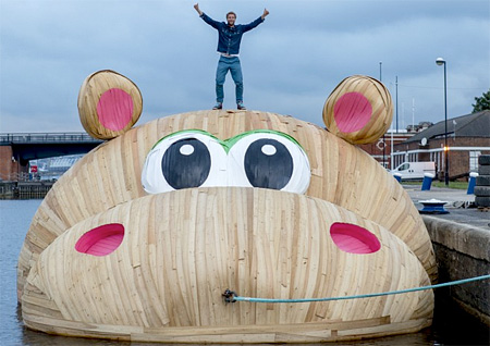 Florentijn Hofman Giant Hippo