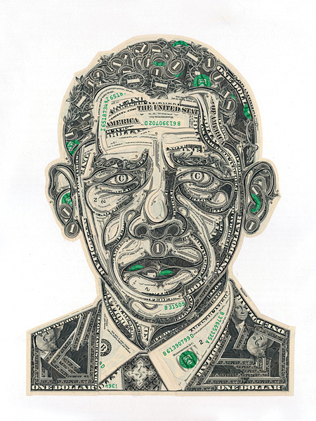 Money Art by Mark Wagner
