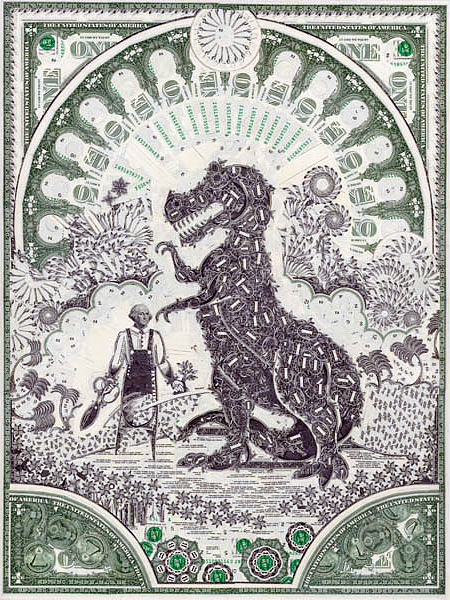 Currency Art by Mark Wagner