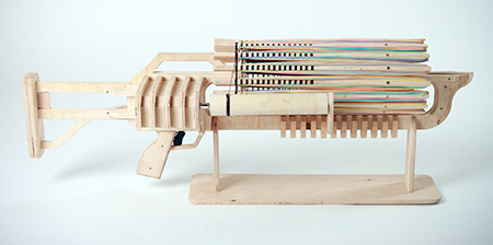 Rubber Band Machine Gun