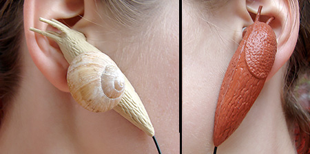 Slug and Snail Earphones