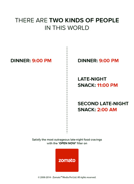 Zomato Kinds