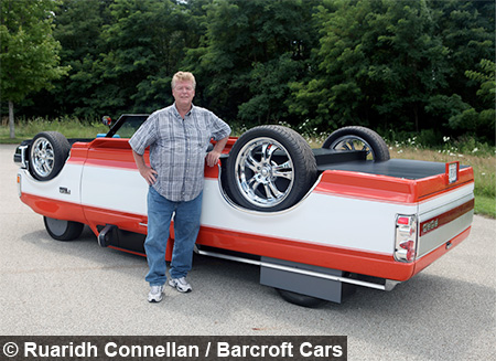 Drivable Upside Down Truck