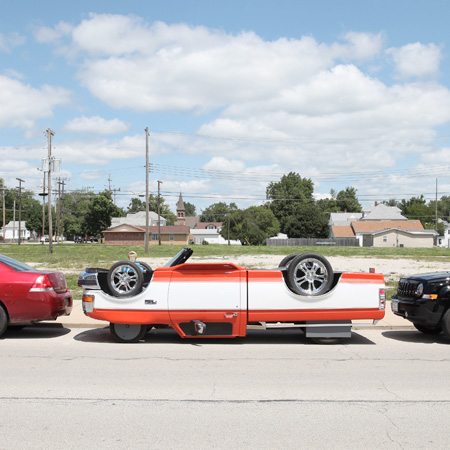 Upsidedown Truck