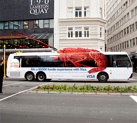 VISA Lobster Trolleybus