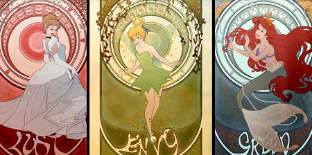 Disney Seven Deadly Sins