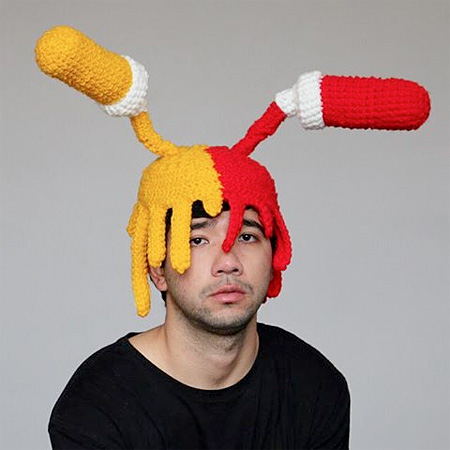 Knitted Food Hats