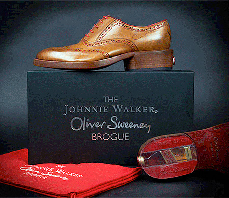 Johnnie Walker Whiskey Shoes